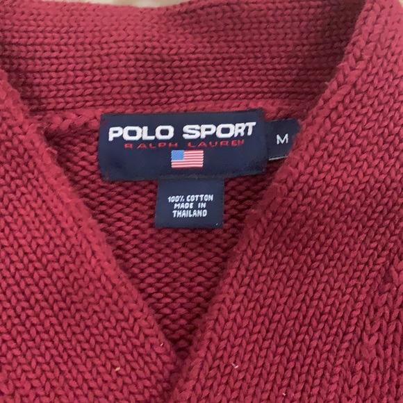 Polo sweater shawl collar - Picture 2 of 7